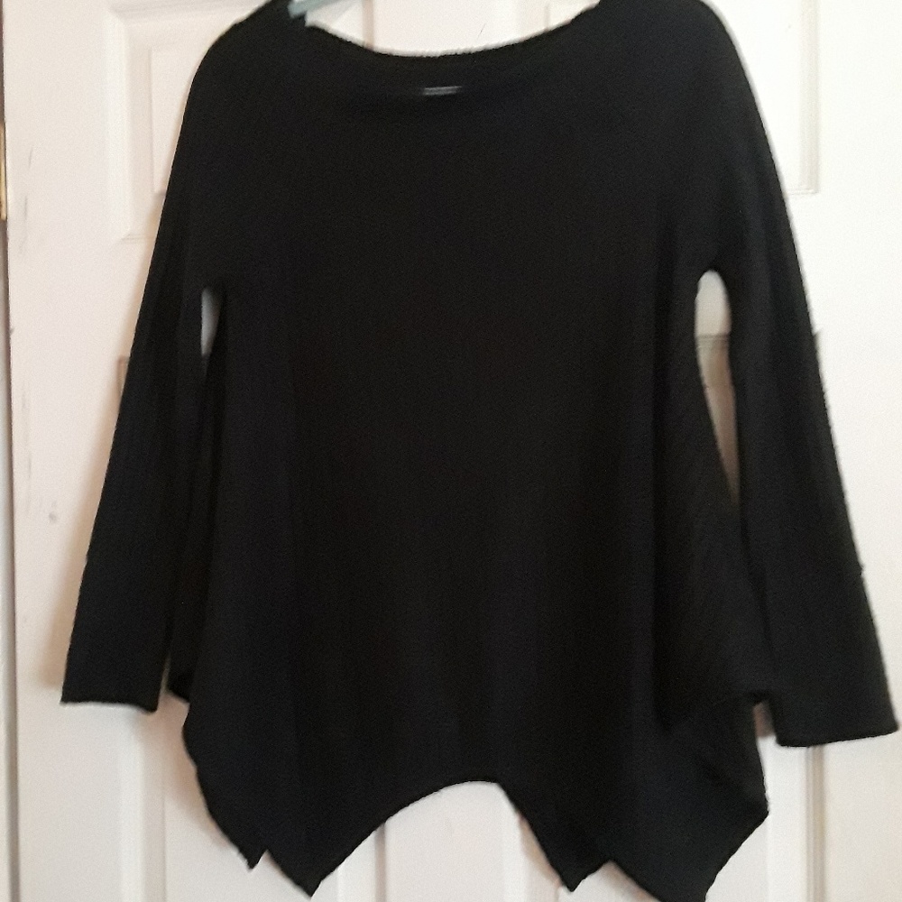 Black Top Sweater Type Size L